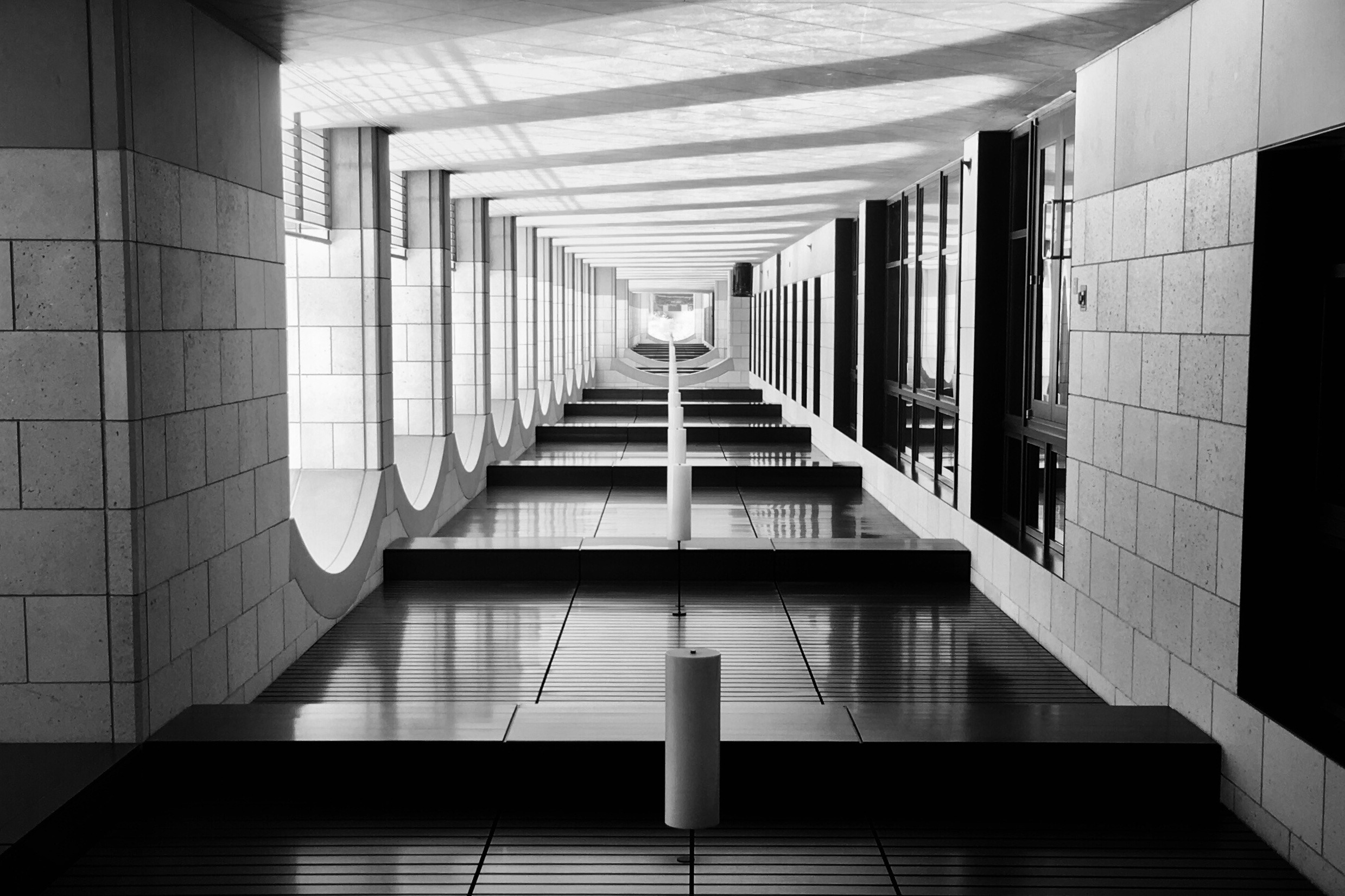 美国 斯坦福逆世界，建筑